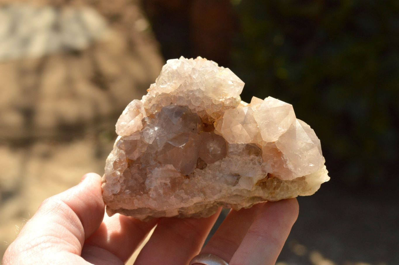 Natural Mixed Spirit Quartz Clusters  x 4 From Boekenhouthoek, South Africa - TopRock