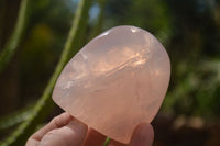 Polished  Pink Rose Quartz Standing Free Forms x 4 From Ambatondrazaka, Madagascar - TopRock