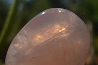 Polished  Pink Rose Quartz Standing Free Forms x 4 From Ambatondrazaka, Madagascar - TopRock