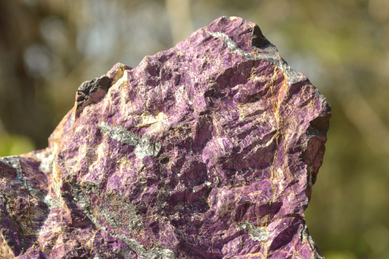 Natural Rare Metallic Purpurite Cobbed Specimens  x 2 From Namibia - TopRock