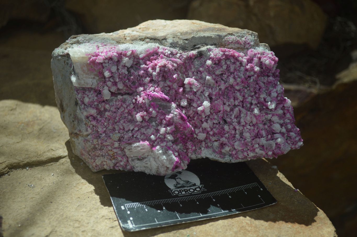 Natural Pink Salrose Cobaltion Dolomite Specimens  x 4 From Kakanda, Congo - Toprock Gemstones and Minerals 