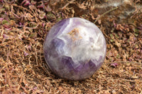 Polished Pair Of Dream Amethyst Spheres  x 2 From Madagascar - TopRock