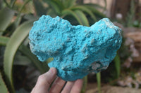 Natural Botryoidal Chrysocolla Specimens x 2 From Congo - Toprock Gemstones and Minerals 