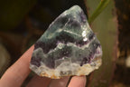 Polished  One Side Polished Watermelon Fluorite Pieces  x 10 From Uis, Namibia - Toprock Gemstones and Minerals 