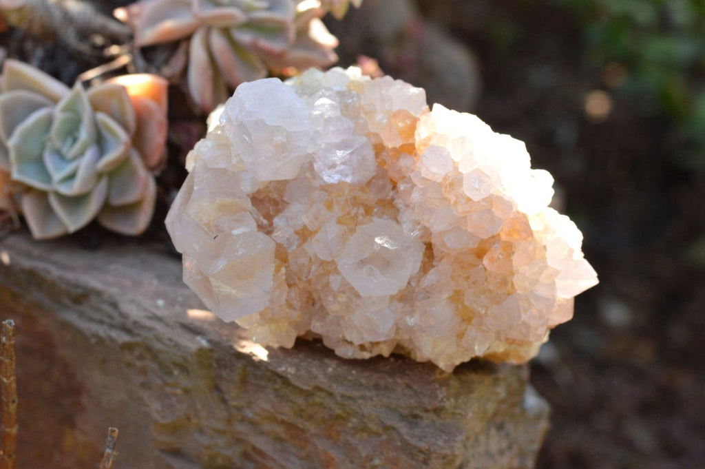 Natural Mixed Spirit Quartz Clusters  x 4 From Boekenhouthoek, South Africa - TopRock