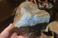 Natural Rare Blue Dumortierite Rough Specimens  x 4 From Mozambique - TopRock