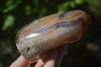 Polished Carnelian Agate Standing Free Forms  x 2 From Madagascar - Toprock Gemstones and Minerals 