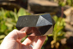Polished Pitch Black Basalt Points  x 3 From Madagascar - TopRock