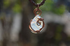 Polished Copper Wire Wrapped Ancient Eagle Pendants  x 12 From Zimbabwe - Toprock Gemstones and Minerals 