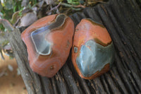 Polished Polychrome Jasper Domed Pieces  x 4 From Mahajanga, Madagascar - Toprock Gemstones and Minerals 