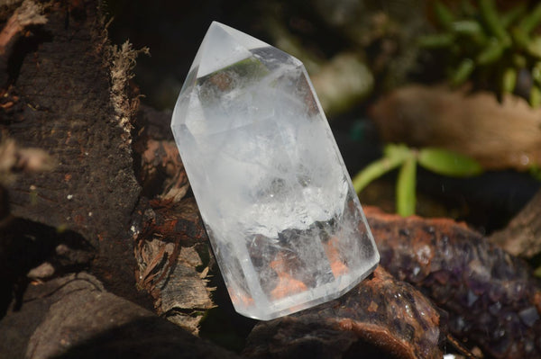 Polished Large Clear Quartz Points  x 2 From Madagascar - Toprock Gemstones and Minerals 