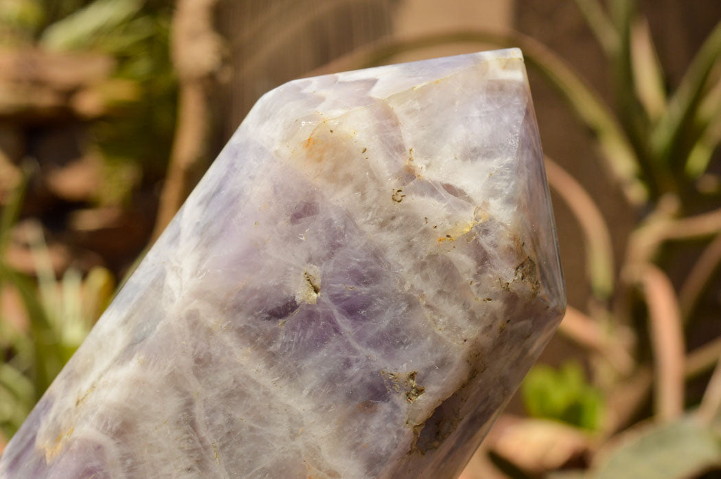 Polished Large Chevron Amethyst Point  x 1 From Madagascar - TopRock