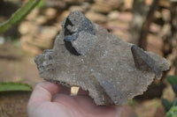 Natural Schorl Black Tourmaline Specimens  x 2 From Erongo Mountains, Namibia - TopRock