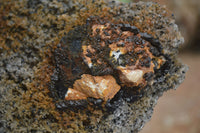 Natural Schorl Black Tourmaline Specimens  x 2 From Erongo Mountains, Namibia - TopRock