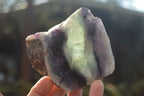 Polished  One Side Polished Watermelon Fluorite Pieces  x 10 From Uis, Namibia - Toprock Gemstones and Minerals 