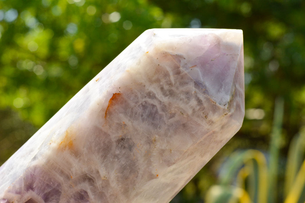 Polished Large Chevron Amethyst Point  x 1 From Madagascar - TopRock