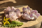 Natural Jacaranda Amethyst Quartz Clusters  x 2 From Mambwe, Zambia - TopRock