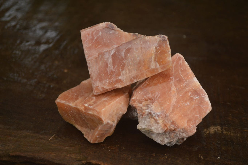 Natural New Sunset Orange Calcite Specimens  x 22 From Spitzkop, Namibia - Toprock Gemstones and Minerals 