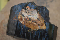 Natural Schorl Black Tourmaline Specimens  x 2 From Erongo Mountains, Namibia - TopRock