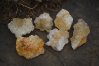 Natural Mini Golden Limonite / Lemonite Quartz Specimens  x 61 From Zambia - Toprock Gemstones and Minerals 