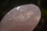 Polished Pink Rose Quartz Standing Free Forms x 2 From Ambatondrazaka, Madagascar - TopRock
