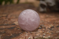 Polished Gemmy Pink Rose Quartz Spheres  x 6 From Ambatondrazaka, Madagascar - TopRock