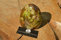 Polished Green Opal Standing Free Form  x 1 From Antsirabe, Madagascar - TopRock
