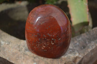 Polished Red Flame Jasper Standing Free Forms  x 6 From Madagascar - Toprock Gemstones and Minerals 