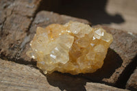 Natural Mini Golden Limonite / Lemonite Quartz Specimens  x 61 From Zambia - Toprock Gemstones and Minerals 