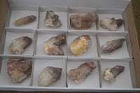 Natural Red Hematoid Quartz Specimens x 12 From Karoi, Zimbabwe - TopRock