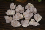 Natural Pale Lilac Spirit Quartz Clusters x 12 From Boekenhouthoek, South Africa - Toprock Gemstones and Minerals 