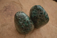 Polished Emerald In Matrix Standing Free Forms x 4 From Sandawana, Zimbabwe - TopRock