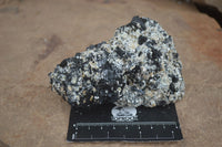 Natural Schorl Black Tourmaline Specimens x 2 From Erongo Mountains, Namibia - TopRock