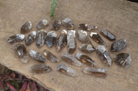Natural Clear Smokey Quartz Crystals x 35 From Malawi - Toprock Gemstones and Minerals 