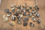 Natural Small Schorl Black Tourmaline Specimens x 70 From Erongo, Namibia - Toprock Gemstones and Minerals 