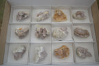 Natural Small Spirit Quartz Clusters  x 12 From Boekenhouthoek, South Africa - TopRock