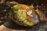 Polished Green Opal Standing Free Form  x 1 From Antsirabe, Madagascar - TopRock