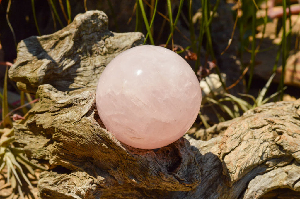 Polished Gemmy Pink Rose Quartz Spheres  x 6 From Ambatondrazaka, Madagascar - TopRock