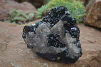 Natural Schorl Black Tourmaline Specimens x 2 From Erongo Mountains, Namibia - TopRock