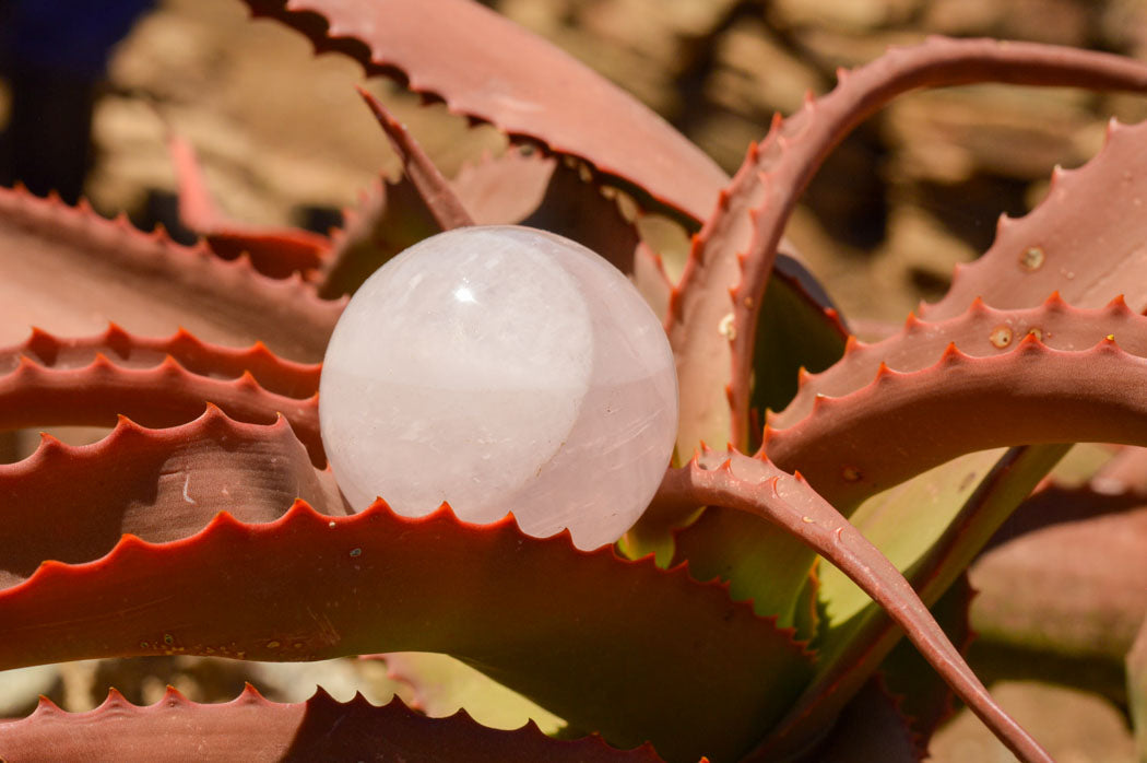 Polished Gemmy Pink Rose Quartz Spheres  x 6 From Ambatondrazaka, Madagascar - TopRock