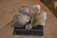 Natural Red Hematoid Quartz Specimens x 12 From Karoi, Zimbabwe - TopRock
