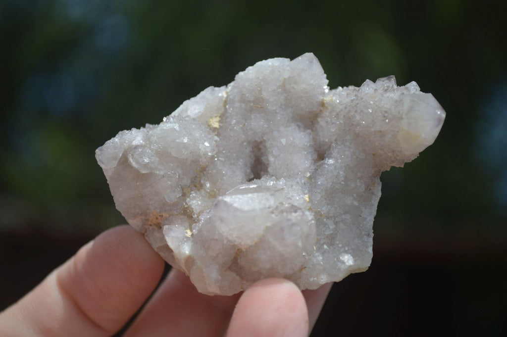 Natural Small Spirit Quartz Clusters  x 12 From Boekenhouthoek, South Africa - TopRock