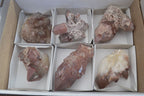 Natural Red Hematoid Quartz Specimens x 6 From Karoi, Zimbabwe - Toprock Gemstones and Minerals 