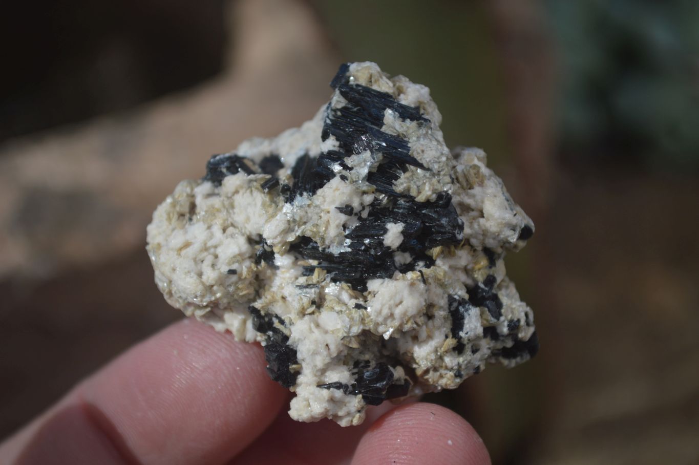 Natural Schorl Black Tourmaline Specimens x 35 From Erongo, Namibia - Toprock Gemstones and Minerals 