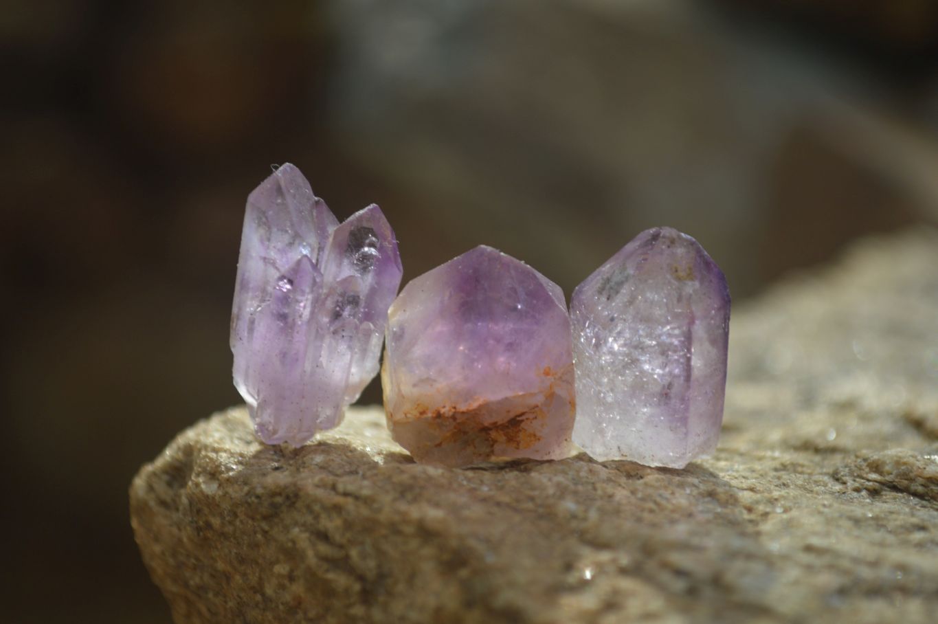Natural Mini Amethyst Crystals  x 70 From Chiredzi, Zimbabwe - Toprock Gemstones and Minerals 