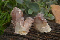 Natural Red Hematoid Quartz Specimens x 12 From Karoi, Zimbabwe - TopRock