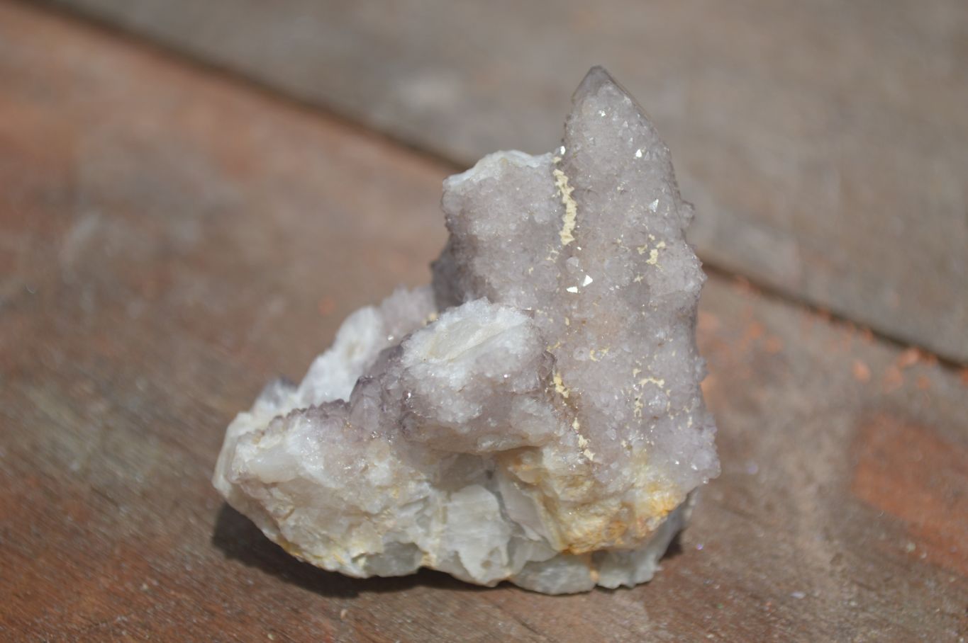 Natural Small Spirit Quartz Clusters  x 12 From Boekenhouthoek, South Africa - TopRock