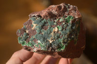 Natural Drusy Coated Ball Malachite On Dolomite Specimens  x 2 From Likasi, Congo - Toprock Gemstones and Minerals 