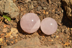 Polished Gemmy Pink Rose Quartz Spheres  x 6 From Ambatondrazaka, Madagascar - TopRock