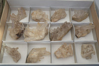 Natural Mixed Selection Of Quartz Clusters  x 12 From Madagascar - Toprock Gemstones and Minerals 